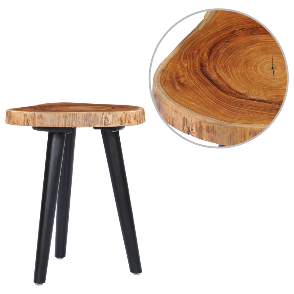 NNEVL Coffee Table 40x45 cm Solid Teak