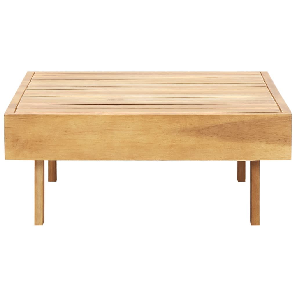 NNEVL Coffee Table 100x60x25 cm Solid Acacia Wood