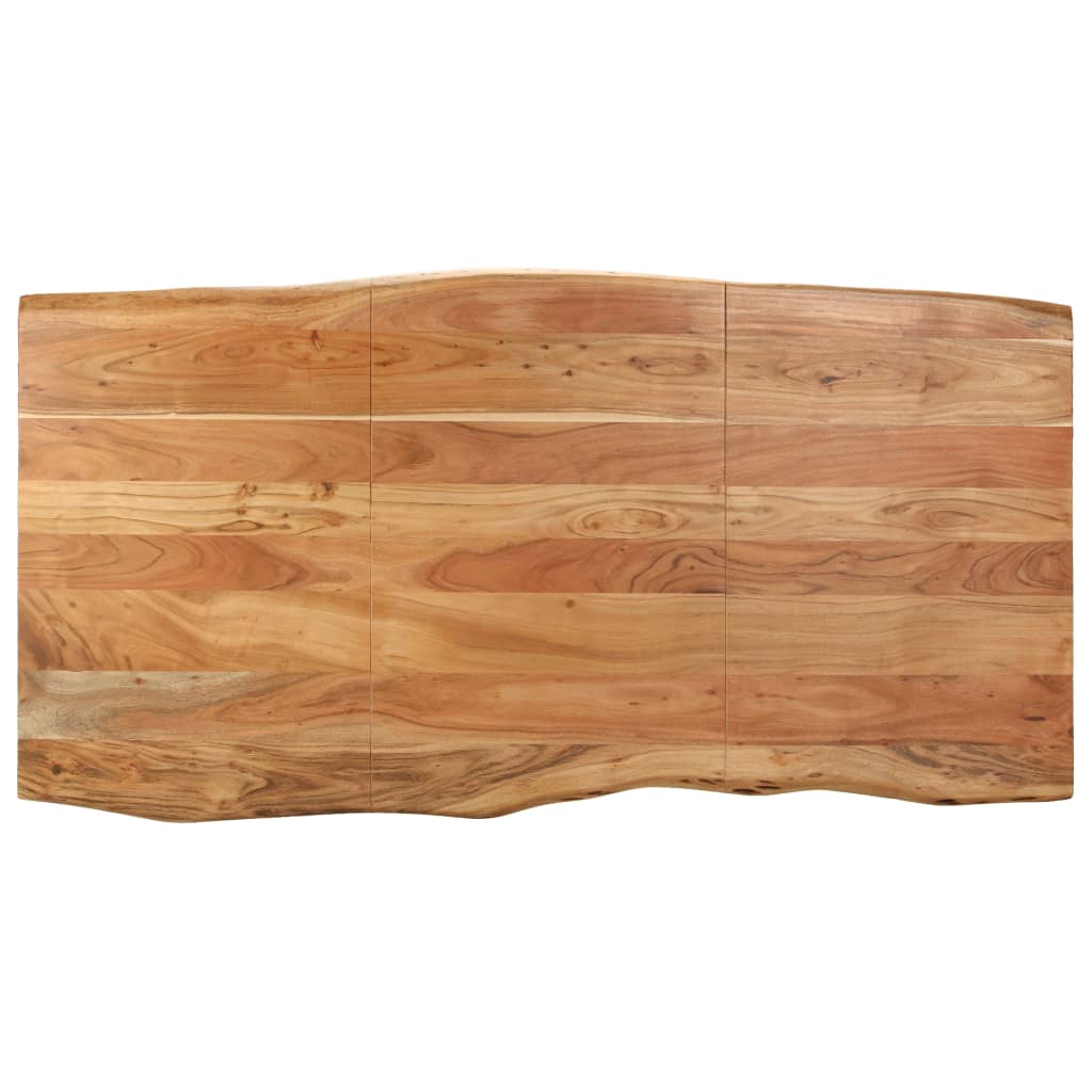 NNEVL Dining Table 180x90x76 cm Solid Acacia Wood