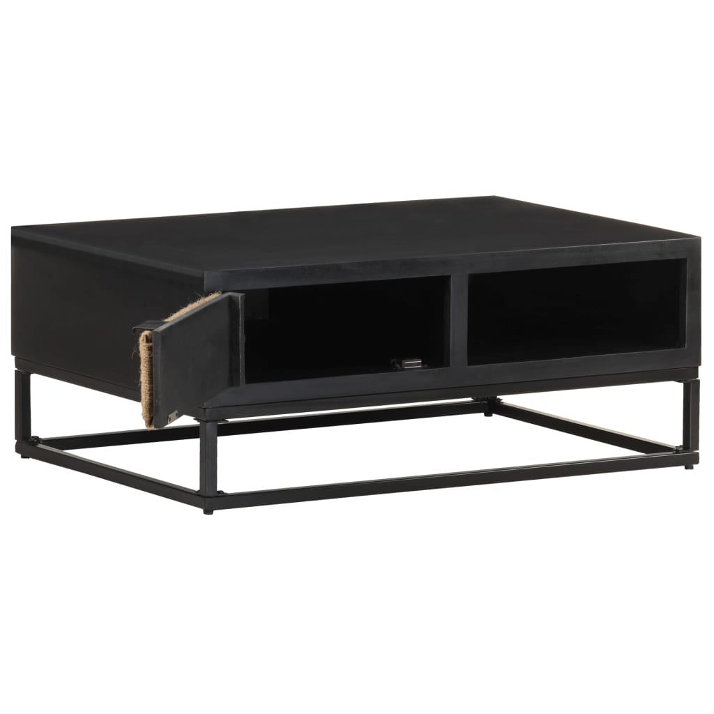 NNEVL Coffee Table 90x60x35 cm Solid Mango Wood