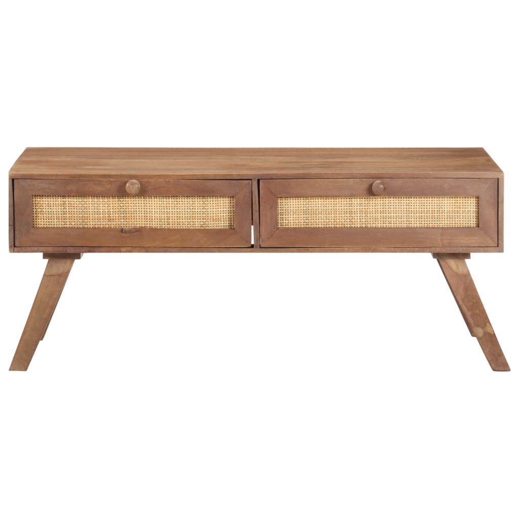 NNEVL Coffee Table 100x60x40 cm Solid Mango Wood