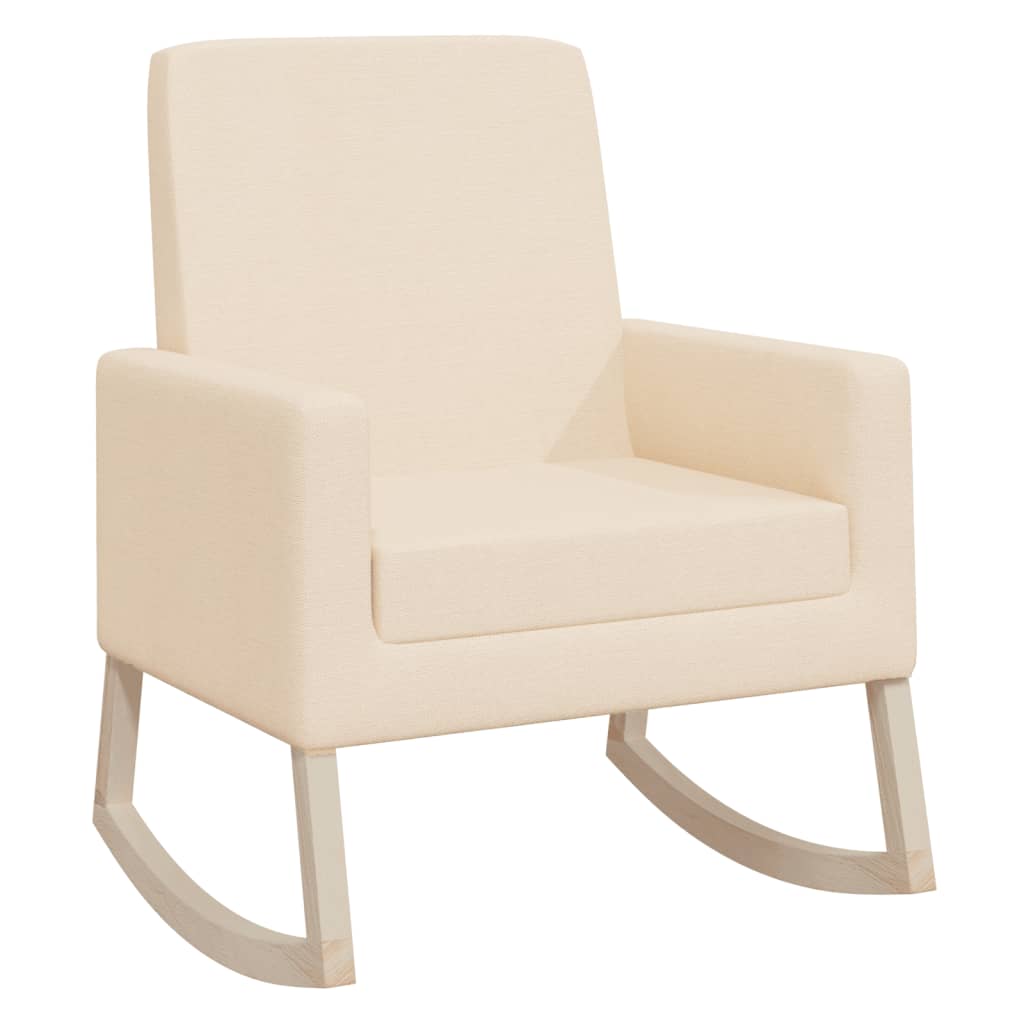 NNEVL Rocking Chair Cream Fabric