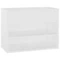 NNEVL Shoe Bench White 60x30x45 cm Chipboard