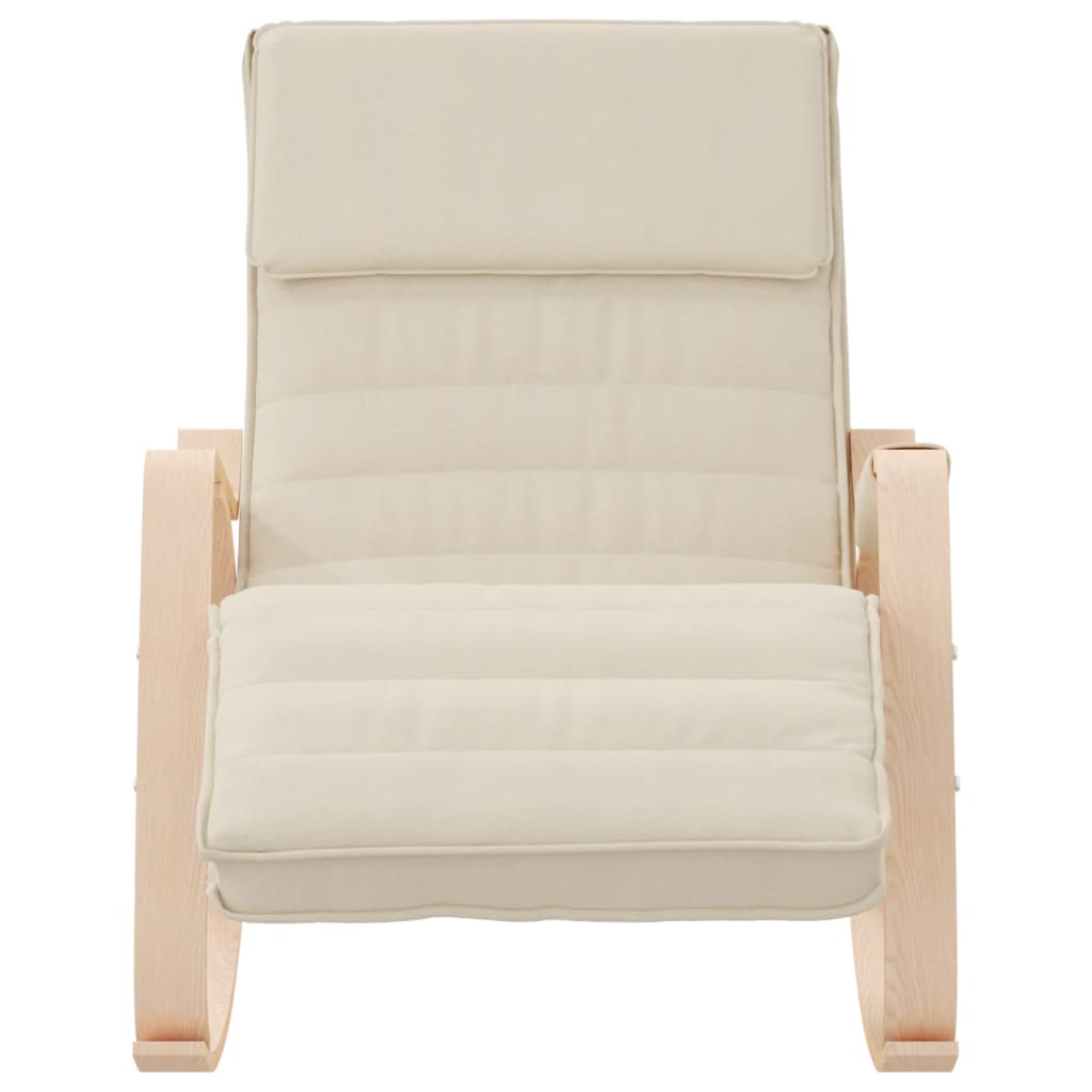 NNEVL Rocking Chair Cream Fabric