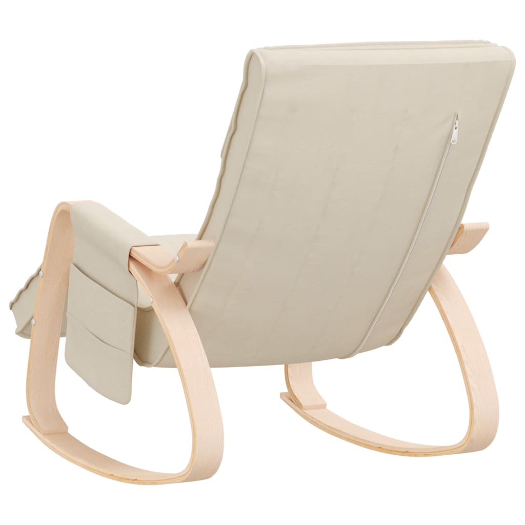 NNEVL Rocking Chair Cream Fabric