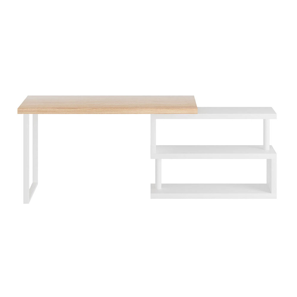 Artiss Computer Desk with Bookshelf 140CM