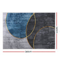 Artiss Washable Floor Rug 240X340cm Large Geometric Area Rug Modern Floor Carpet