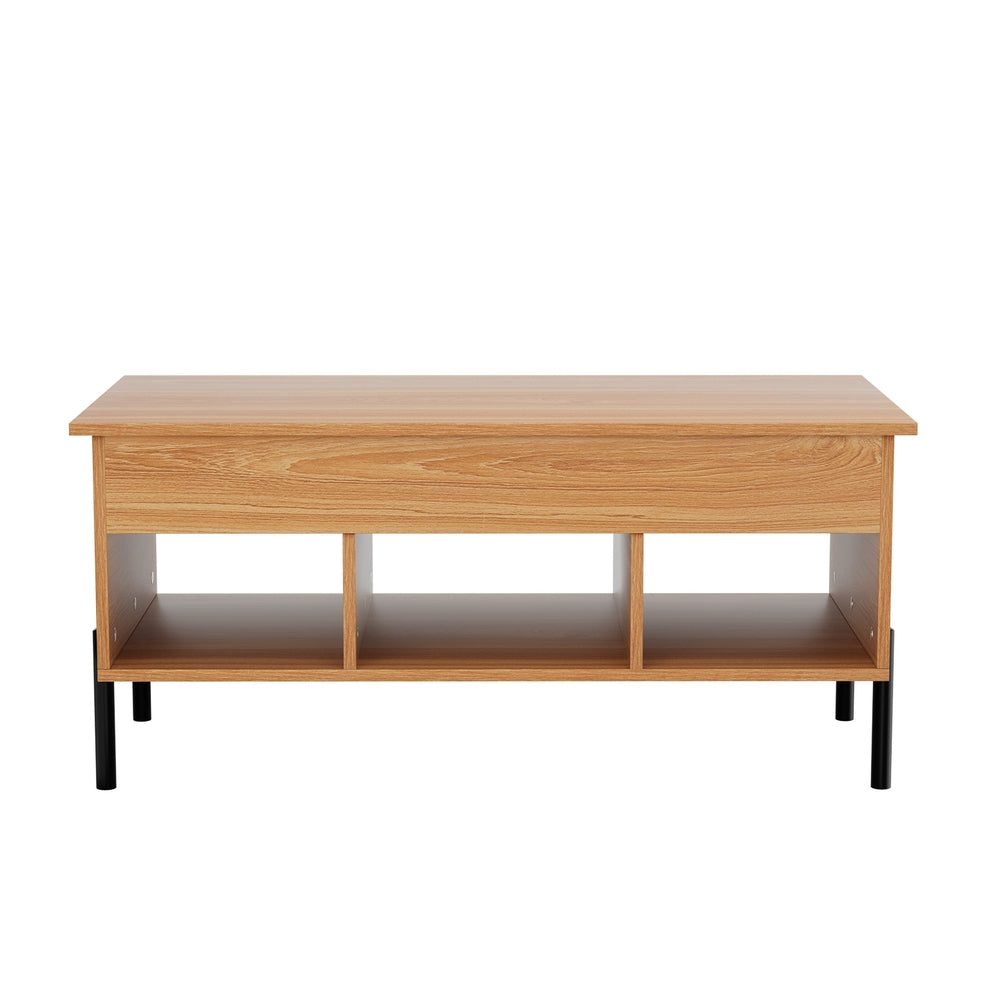 NNEDSZ Artiss Coffee Table Lift-top Oak