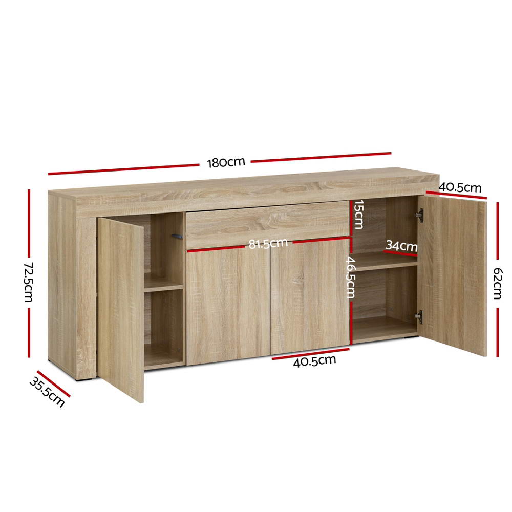 Artiss Buffet Sideboard - Oak