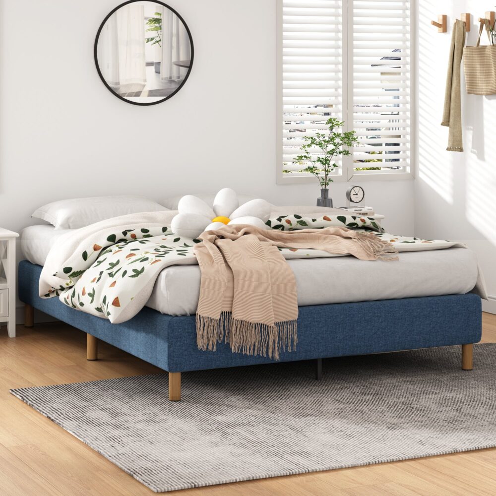 Metal Bed Frame Mattress Foundation Blue ‚Äö√Ñ√∂‚àö√ë‚àö‚àÇ‚Äö√†√∂‚àö√´‚Äö√†√∂‚Äö√†√á‚Äö√Ñ√∂‚àö‚Ä†‚àö‚àÇ‚Äö√†√∂‚àö¬¥‚Äö√Ñ√∂‚àö
