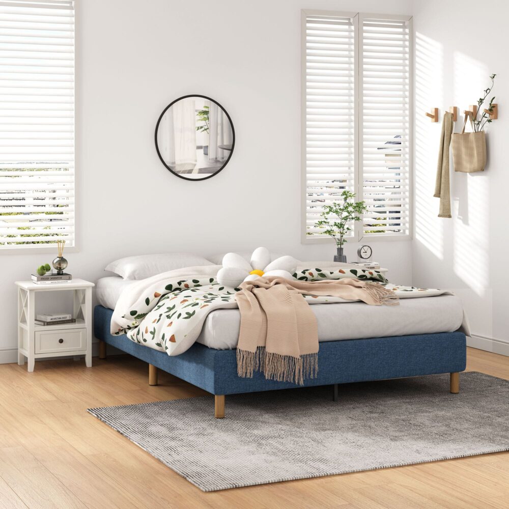 Metal Bed Frame Mattress Foundation Blue ‚Äö√Ñ√∂‚àö√ë‚àö‚àÇ‚Äö√†√∂‚àö√´‚Äö√†√∂‚Äö√†√á‚Äö√Ñ√∂‚àö‚Ä†‚àö‚àÇ‚Äö√†√∂‚àö¬¥‚Äö√Ñ√∂‚àö