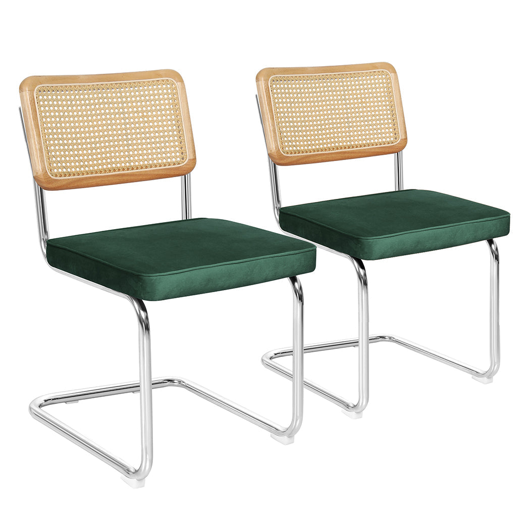 Levede 4xRattan Chair Dining Chairs