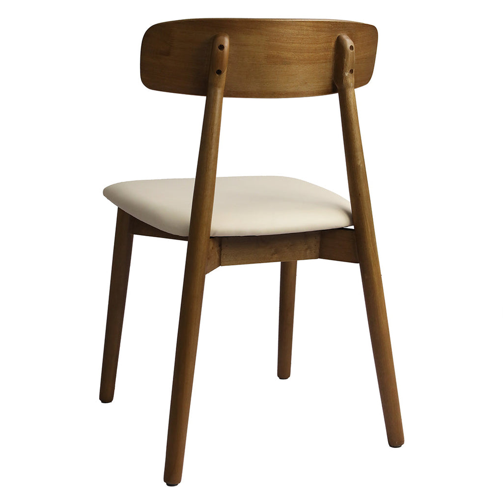 Levede 2x Dining Chairs Kitchen Chair Walnut