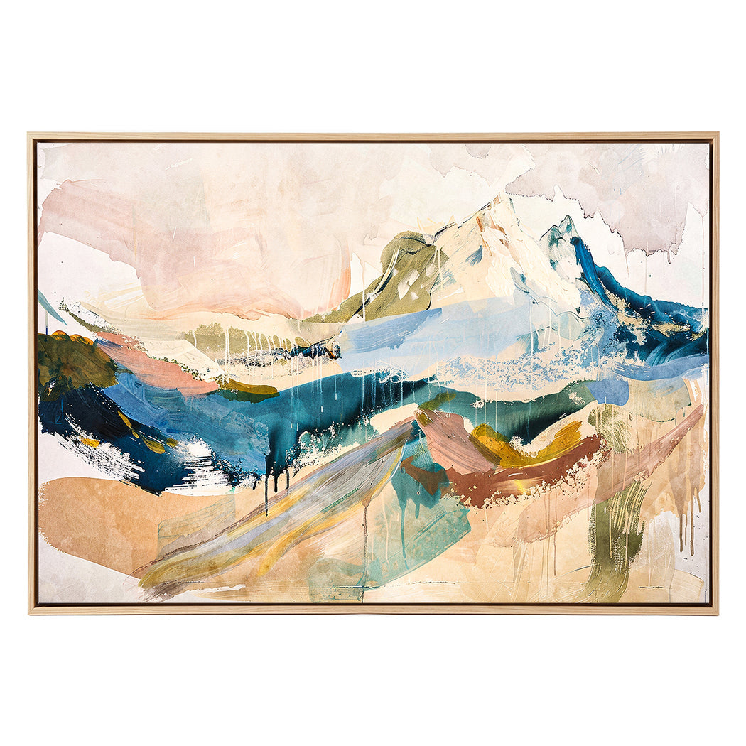 Yezi Modern Wall Art Canvas Large Framed Abstract Painting Decor 70x100cm