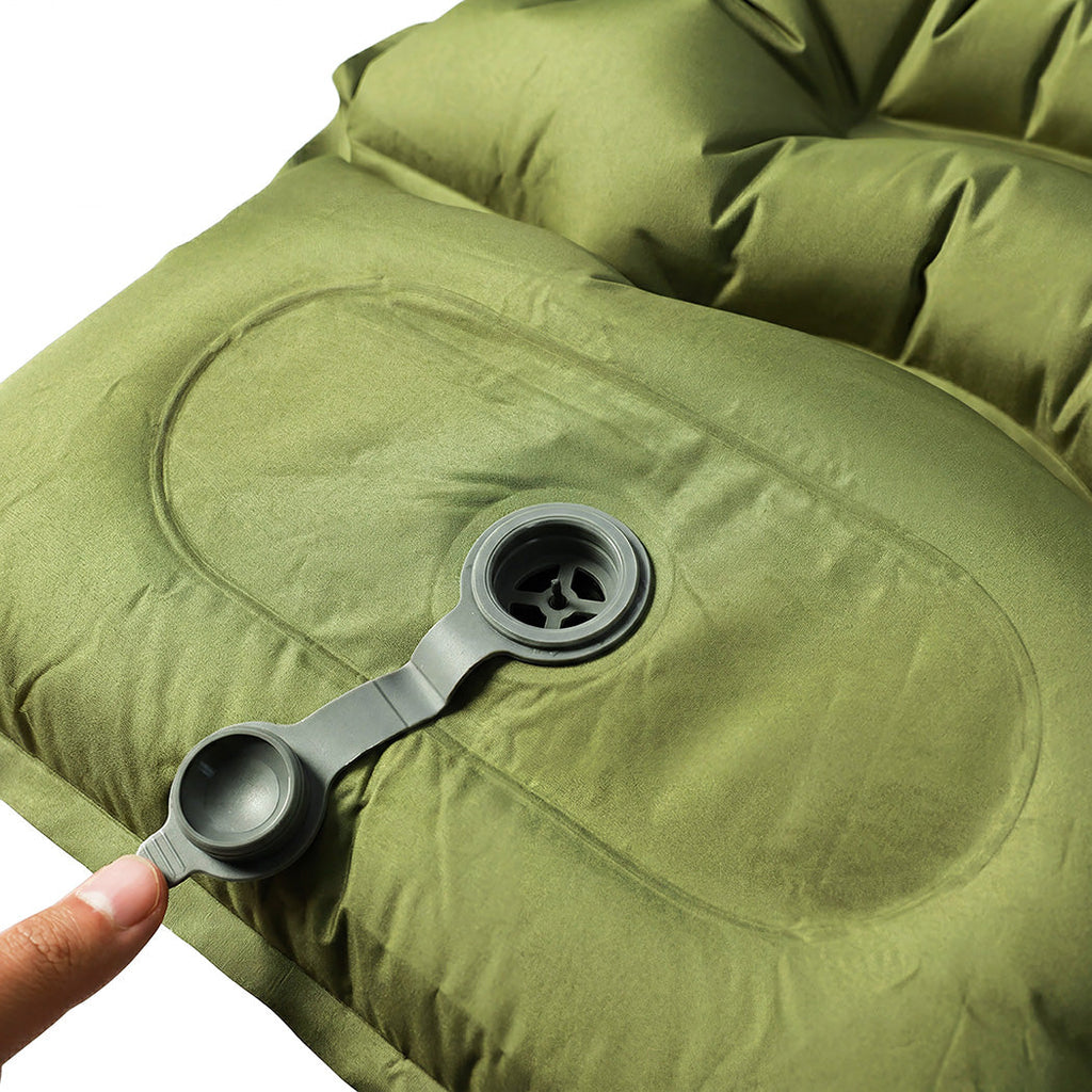 Mountview Camping Sleeping Pad Ultralight Inflatable Mattress Bed Pillow Hiking