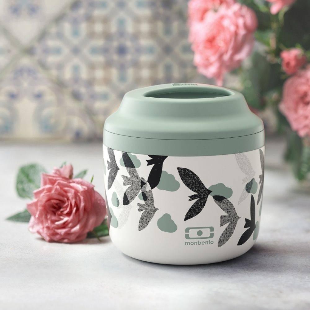 Monbento Element Graphic 550ML Thermos-Birds Birds
